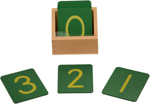 Elite Montessori Sandpaper Numbers, Regular