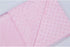 Unisex Children's Baby Quilt, Soft Minky Dot-Sherpa Fleece Blanket, 30 by 40 Inch, Pink