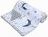 Baby Blankets for Unisex Boys & Girls, Super Soft Minky, 30 x 40 inch Outer Space Printed Bed Throws Newborn