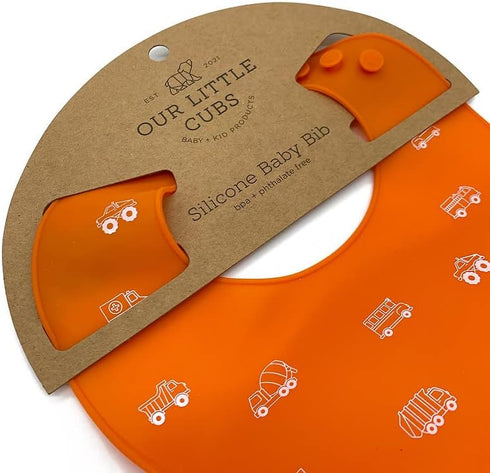 Adjustable Silicone Baby Bibs, Waterproof Feeding Supplies for Baby Eating