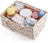 Diaper Caddy Organizer,Cute Floral Nursery Storage Basket,Soft Portable Changing Table Car Caddy Organizer Gift (Floral