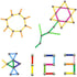 308Pcs Magnetic Building Sticks Blocks, Educational STEM Toys for Kids and Adults, 3D Construction Toy with Storage Bag