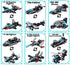 577PCS Set 25-in-1 5 6 7 8 9 10 11 12+ MOONTOY STEM Robot Building Toys Engineering Kit Building Blocks Bricks