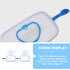 2-Pack Healifty Portable Baby Wipes Dispenser with Belt Clip Lightweight Travel Wipe Box for Stroller Crib Infant Wet