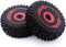 Replacement 2PCS Durable Front Tire Wheel Tyre RC Parts for WLtoys 124016 RC Car