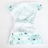 Sigzagor 8lbs 36lbs Baby Cloth Diaper Cover Nappy One Size to (Polar Bear)