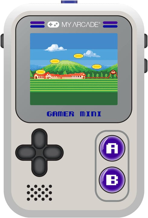 My Arcade Gamer Mini Classic-Purple, Miniature Handheld Gaming System with 160 Games