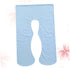 Odorless U-Shaped Pillow Case for Maternity Support