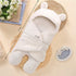 Baby Swaddle Blanket Boys Girls Cute Cotton Plush Receiving Blanket Soft Newborn Sleeping Wraps for Infant 0-6 Months by Nunibum