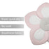 5 PandaEar Baby Bath Pad for Infant Newborn | Soft Flower Petals for Sink Bathtub Essentials Shower Gift (Pink)