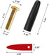 Prize Wheel Pegs & Red Pointer Replacement Kit Prize Wheel Replacement for Trade Show Carnival Party Pub