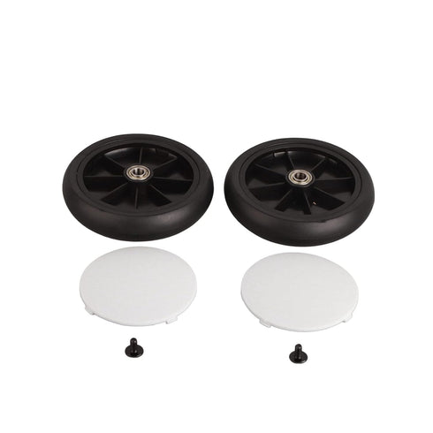 Wheels for Baby Strollers, Rubber Wheel Accessories for Kids Carriage (A Pair of Front Wheels)