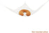 Yuhoo Toy Hammock, Stuffed Animal Storage Net with Hanging Hooks, Plush Toy Organizer for Playroom Bedroom Bathroom