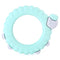 Lulyboo Baby Silicone Sensory Teething Sheep, Easy to Grip, Self Soothing Pain Relief for 0-12 Months (Aqua)
