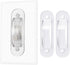 Wall Switch Guards Plate Covers, Child Safety Security Home Decor (2 Pack), Clear to Prevent Accidental Device Turn On