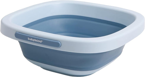 Babyhood Multi-Purpose Collapsible Wash Basin for Kids and Babies, Lightweight Portable Folding