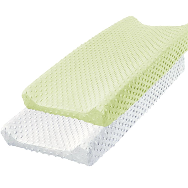 Owlowla Changing Pad Cover,Soft Minky Dots Changing Table Sheets for Baby Boy