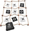 SWOOC Games - Giant Tic Tac Toe Outdoor Game | 3ft x 3ft | Instant Setup, No Assembly | Bean Bag Toss Outdoor Games for