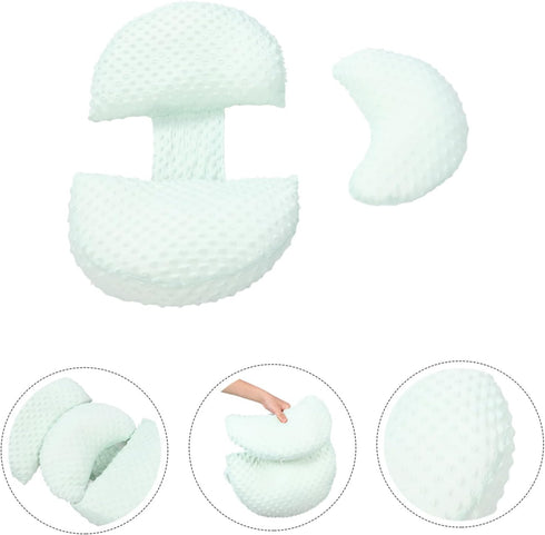 OUNONA Maternity Pillow for Pregnant Women Cooling Pillow for Waist Support