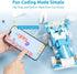 D1 21-in-1 4+), 280+ Set Programming, 3D WhalesBot STEM Coding Robot Kit for Kids (Ages Pieces Educational Building