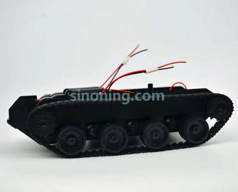 Mini Smart Robot Tank Car Chassis Kit with Rubber Track Crawler Arduino 130 Motor