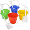 The Dreidel Company Beach Day Playsets (Pack of 12) 4.25" Sand Bucket