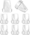 8pcs Duckbill Valves Compatible with Momcozy M5, Replacement Duckbill Pump Parts Accessories