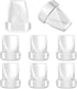 8pcs Duckbill Valves Compatible with Momcozy M5, Replacement Duckbill Pump Parts Accessories