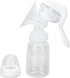 Shanrya Breast Pump, Adjustable Suction Silicone Hand Pump Breastfeeding, Portable Manual Breast Pump for Nursing