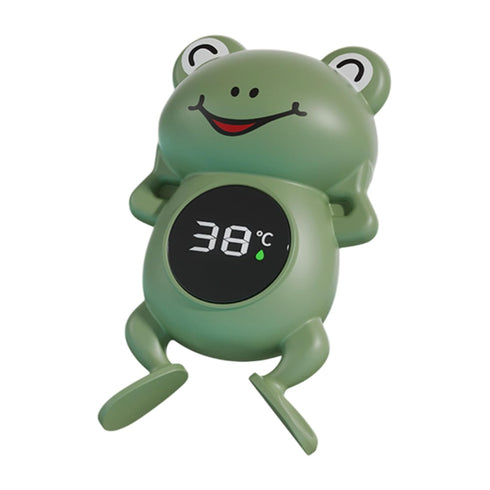 Generic Setup, Baby Bath Thermometers - Cute Cartoon Frog Waterproof Thermometer | Digital Type-C Bathtub for Family