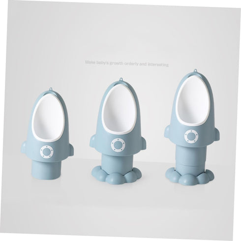 Cute Rocket Adjustable Urinal Potty for Boys - Easy Clean for Potty Training