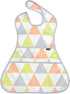 Plie Full Coverage Waterproof Feeding Bib for Toddlers Extra Long Apron Bib for Mealtime, Self-Feeding, High Chairn