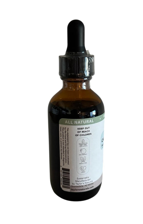 (2-PK) Balm Baby Natural & Organic Baby Teething & Calming Tincture - Calms, Soothes Gums and Discomfort Vegan - Glass
