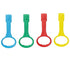 4 Pcs 4 Color Walk Assistant Plastic Crib Pull Rings for Pull