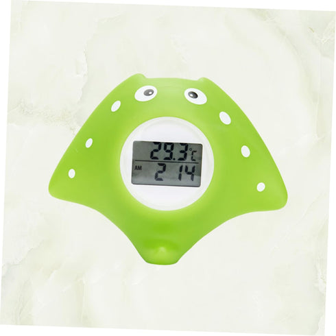 Swimming SHOWERORO Ray Shaped Water Thermometer Electric Bath Thermometer for Safety Cartoon Design with Temperature