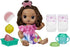 Baby Alive Fruity Sips Doll, Lemon, 12-inch Baby Doll Set with Drinks & Wets, Pretend Juicer for Kids