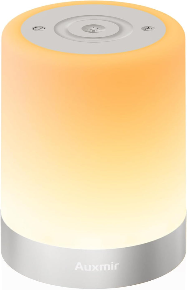 Night Light for Kids Baby, Dimmable Touch Lamp for Nursery, 11 RGB
