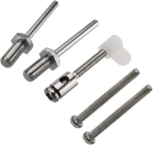 1 Set Aluminum Landing Gear Wheel Kit DIY Parts for RC Plane Jet, Cessna 182 Replacement