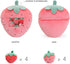 Nenalayo Throw Pillow - Strawberry Plush Pillow, Removable Fluffy Creative Gift for Kids