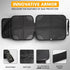 1 Pack, 600D EcoNour Car Seat Protector Waterproof Non-Slip Seat Mat with Extra Thick Padding & Mesh Storage Pocket