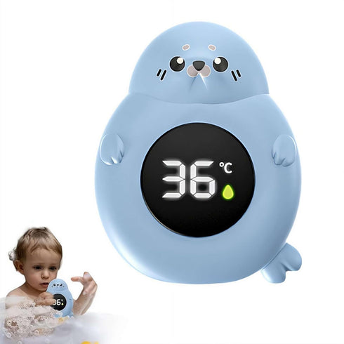 Generic Baby Bath Thermometer for Infants,Cute Seal Digital Infant BathtubThermometer,Digital Floating Water Thermometer