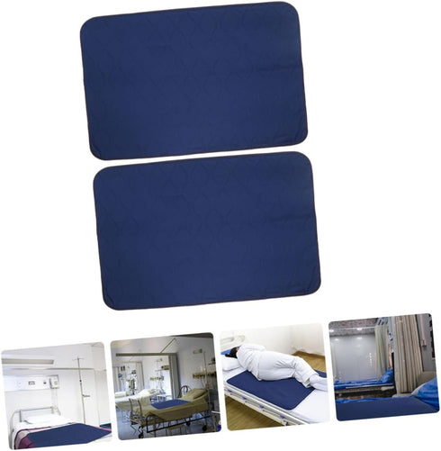 FOMIYES 2-Pack Washable Elderly Cushion Changing Pads - Breathable and Leak-Proof