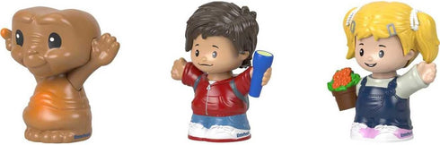 Little People Collector E.T. The Extra-Terrestrial Movie Special Edition Set, 3 Figures in Display Box for Adults & Fans