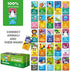 QUOKKA 5X MEGASET Puzzles for Toddlers 3-5, Matching Games for Kids Ages 2-4, Numbers Animals Opposites ABC Learning