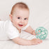 Silicone Teething Ball Toy, Tactile Sensory Ball Toy for Babies, Easy to Hold Design, Stretchy, Squisly, Soft (Milky