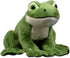 Nohito Kawaii Realistic Frog Plush Toy, 6.2" Green Frog Stuffed Animal, Lifelike Pillow Toys