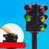 Kisangel 2pcs Traffic Signals Lamp Toy - Traffic Lights with Sound Light for Early Education Kids