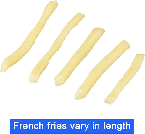 Dong Huang 15pcs Fake French Fries, Realistic Fake Fast Food, Simulation Artificial Fake Cooking Play Food Model