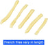 Dong Huang 15pcs Fake French Fries, Realistic Fake Fast Food, Simulation Artificial Fake Cooking Play Food Model