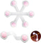 4 Pack Fridge Lock for Kids - Child Safety Straps Locks No Drilling Bear Model Cabinet Locks with Strong Adhesive Tape